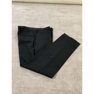 Van Heusen Slim Fit Flex Dress Pants 38”x30” Men’s Black 100% Polyester Blend.